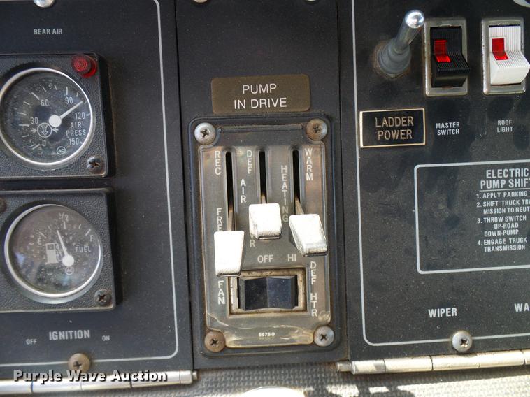 image for item DD3444 1981 Pierce U-1844M fire truck