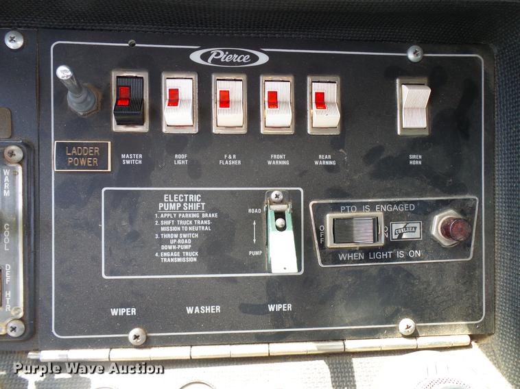 image for item DD3444 1981 Pierce U-1844M fire truck