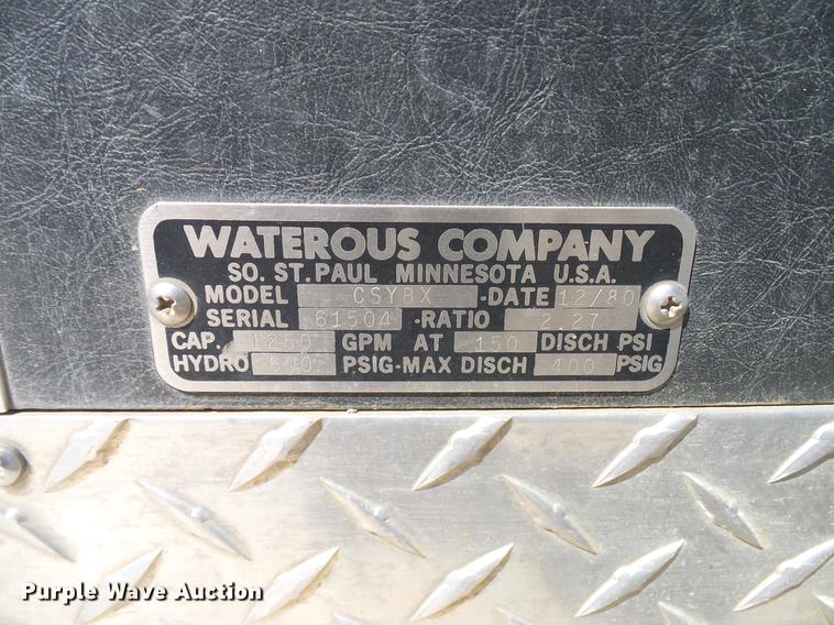 image for item DD3444 1981 Pierce U-1844M fire truck