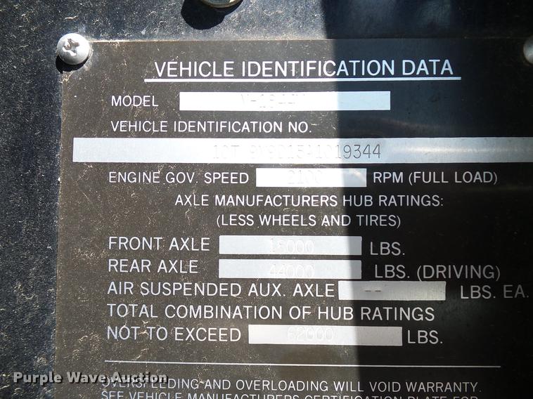 image for item DD3444 1981 Pierce U-1844M fire truck