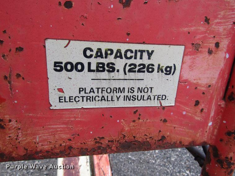 image for item DD4282 1991 JLG Topgun 60HA boom lift