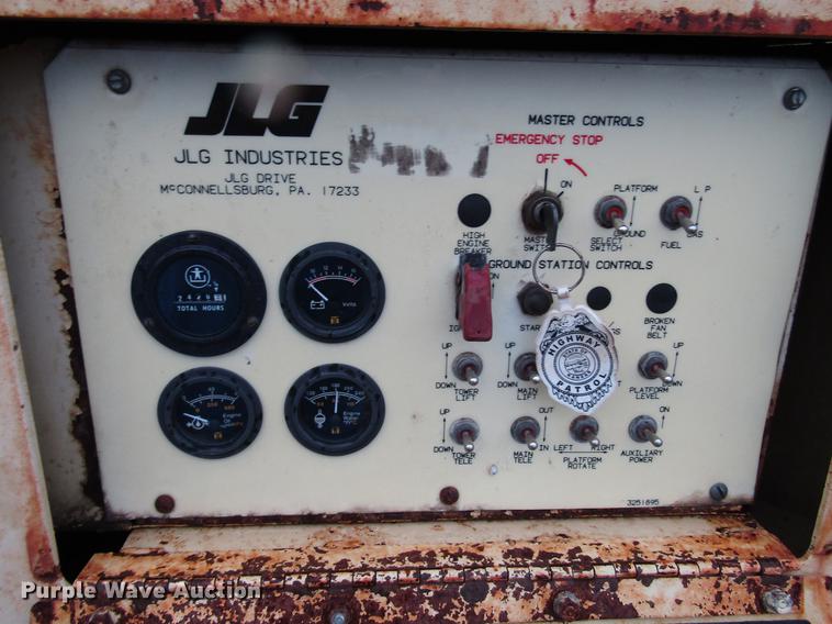 image for item DD4282 1991 JLG Topgun 60HA boom lift