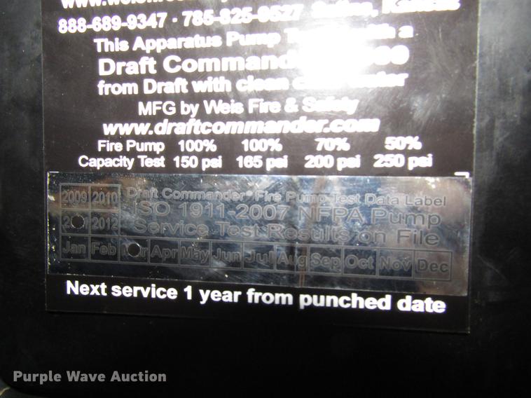 image for item DD4284 1979 Ford F700 fire truck