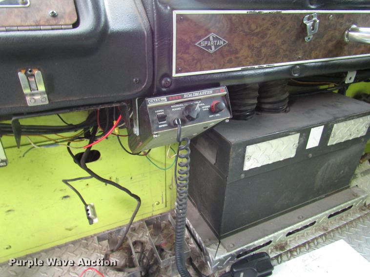 image for item DD4285 1984 Spartan Quint fire truck