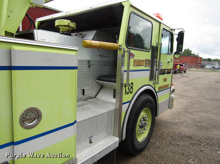 image for item DD4285 1984 Spartan Quint fire truck