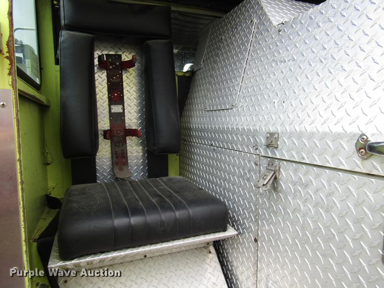 image for item DD4285 1984 Spartan Quint fire truck