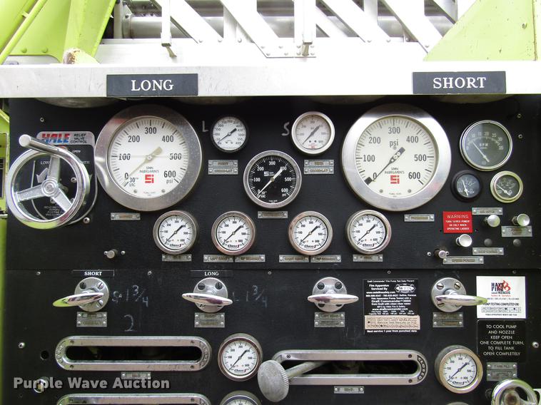 image for item DD4285 1984 Spartan Quint fire truck