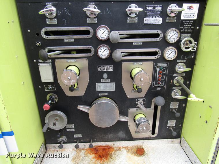 image for item DD4285 1984 Spartan Quint fire truck