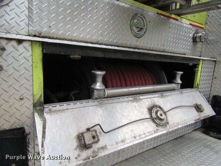 image for item DD4285 1984 Spartan Quint fire truck