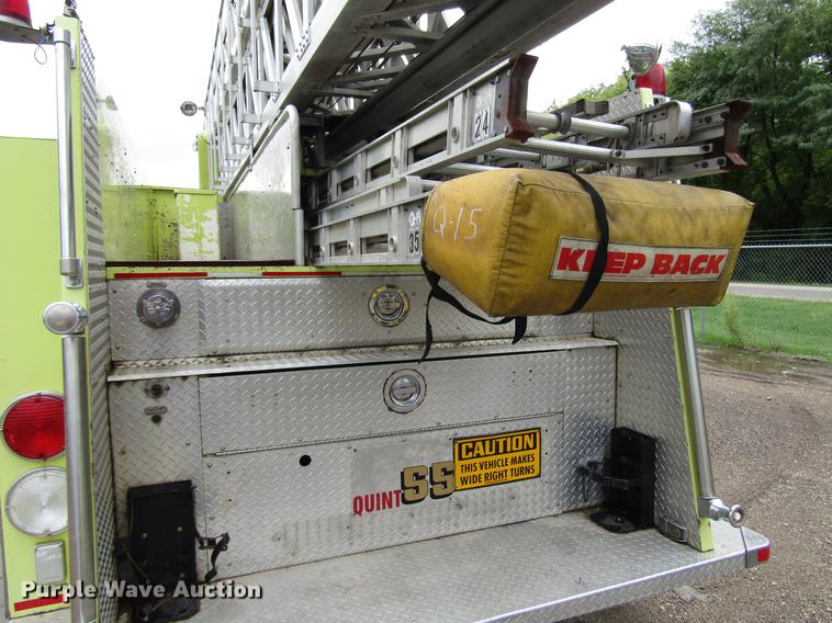 image for item DD4285 1984 Spartan Quint fire truck