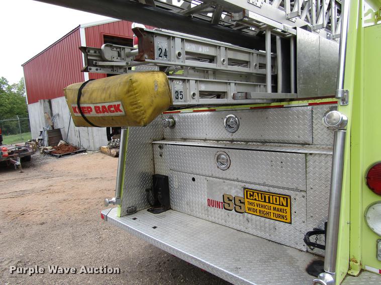 image for item DD4285 1984 Spartan Quint fire truck