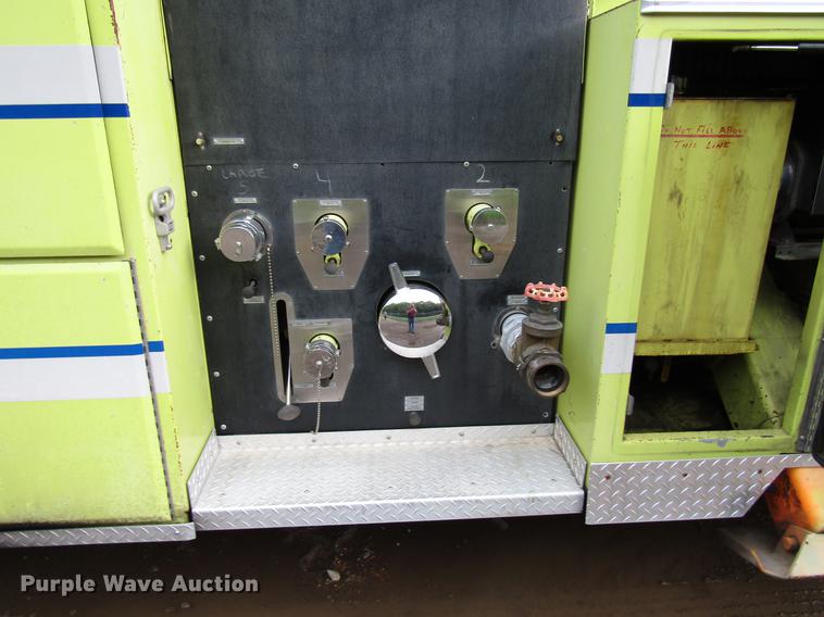 image for item DD4285 1984 Spartan Quint fire truck