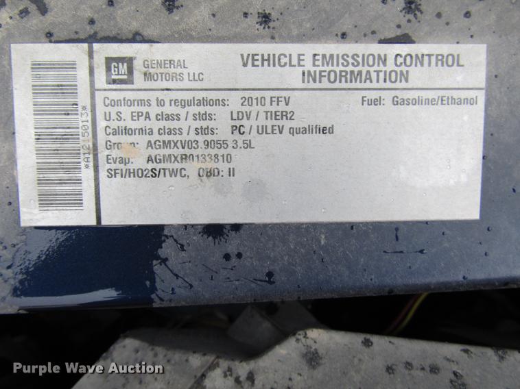 image for item DD4289 2010 Chevrolet Impala