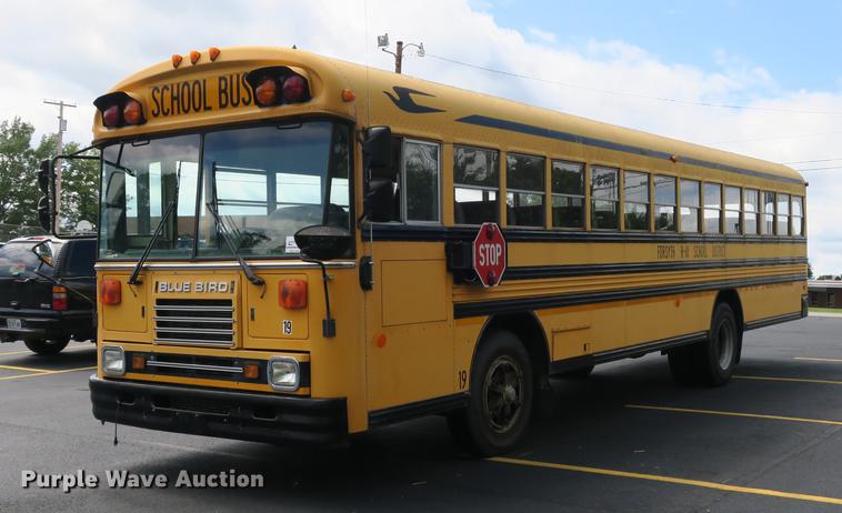 image for item DE3821 1994 Blue Bird TC2000 school bus