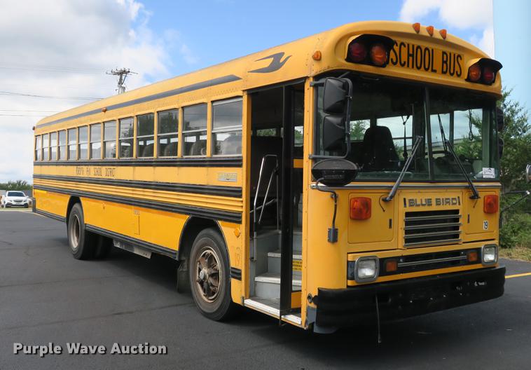image for item DE3821 1994 Blue Bird TC2000 school bus