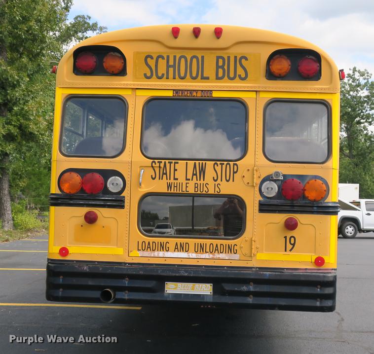 image for item DE3821 1994 Blue Bird TC2000 school bus