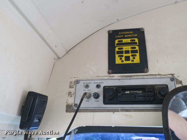 image for item DE3821 1994 Blue Bird TC2000 school bus