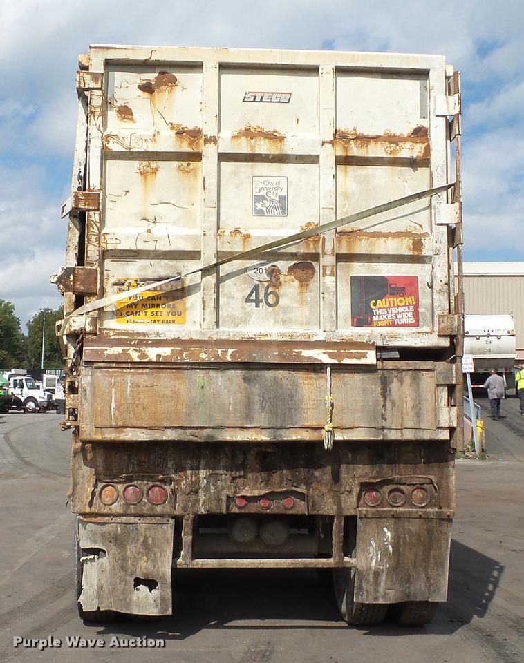 image for item DE4867 2004 Steco SEC3896 refuse transfer trailer