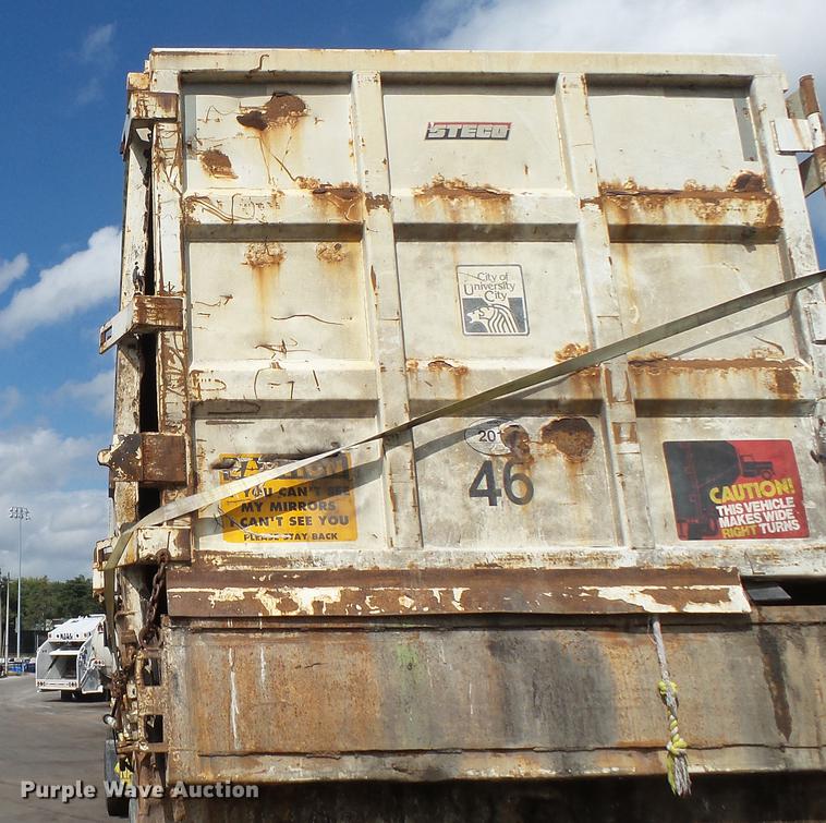 image for item DE4867 2004 Steco SEC3896 refuse transfer trailer