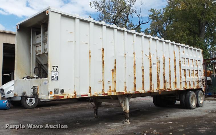 image for item DE4877 2004 Steco SEC3896 refuse transfer trailer