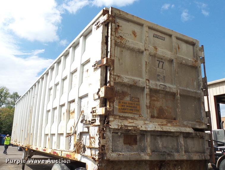 image for item DE4877 2004 Steco SEC3896 refuse transfer trailer
