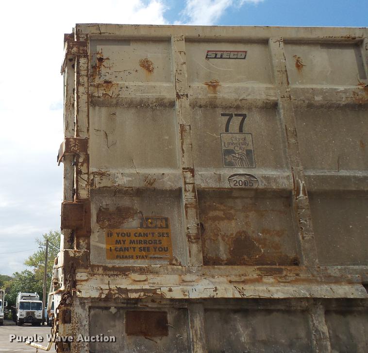 image for item DE4877 2004 Steco SEC3896 refuse transfer trailer