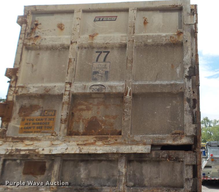 image for item DE4877 2004 Steco SEC3896 refuse transfer trailer