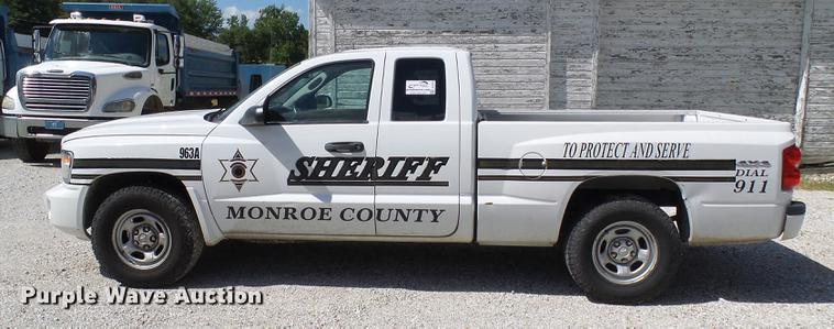 image for item DE5215 2010 Dodge Dakota Ext. Cab pickup truck