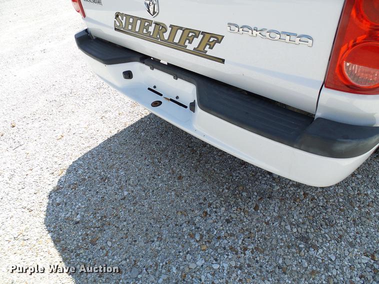 image for item DE5216 2010 Dodge Dakota Ext. Cab pickup truck