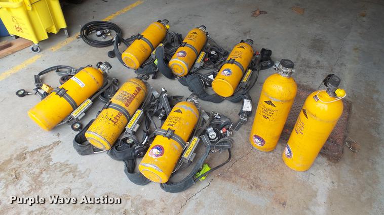image for item DM9886 Scott 2.2 SCBA air packs