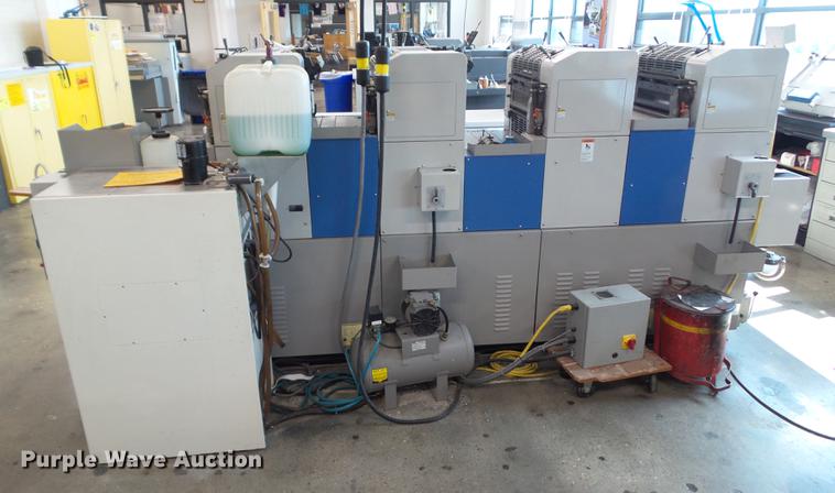 image for item DZ9418 Ryobi 3304HA four color off-set press