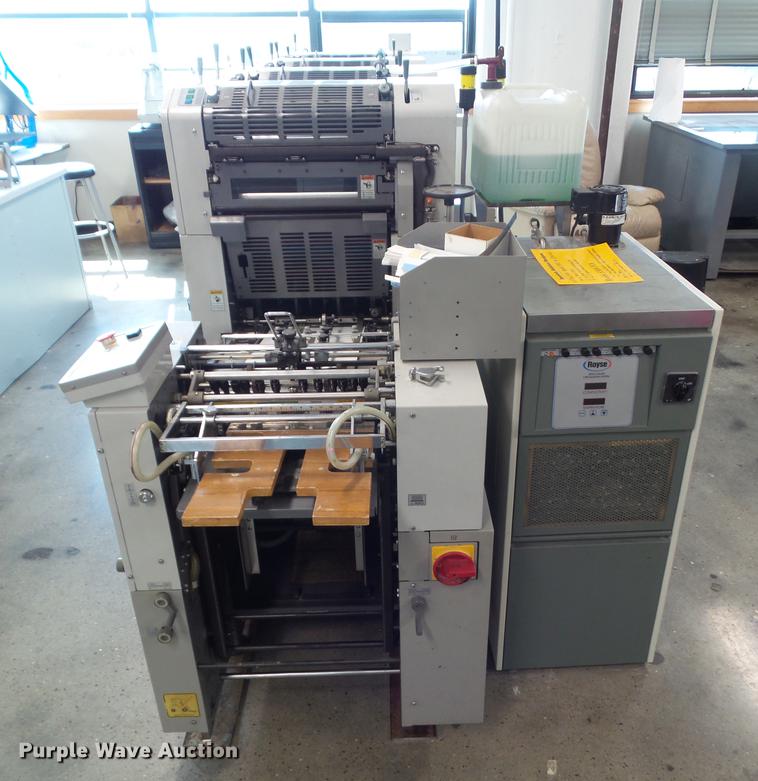 image for item DZ9418 Ryobi 3304HA four color off-set press