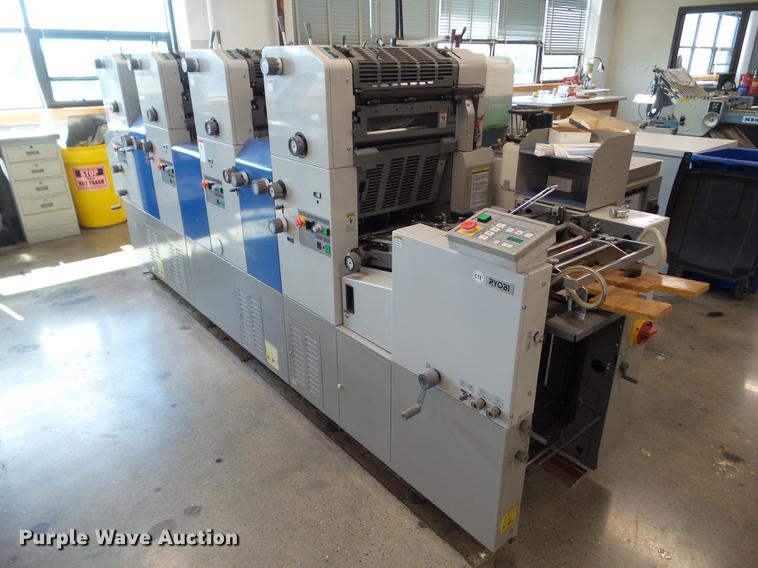 image for item DZ9418 Ryobi 3304HA four color off-set press
