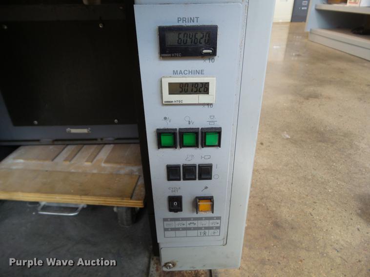 image for item DZ9418 Ryobi 3304HA four color off-set press