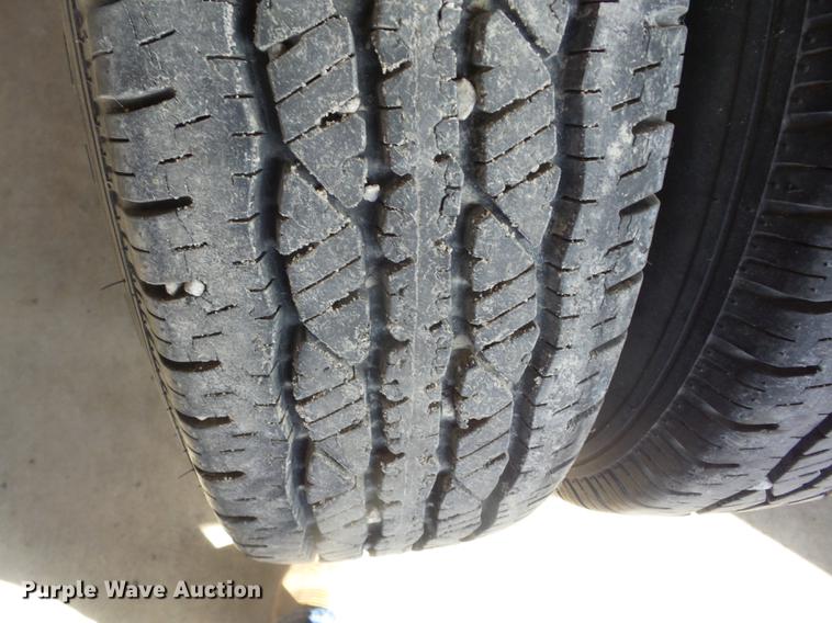 image for item EI9916 (4) 9.50R16.5LT tires and wheels