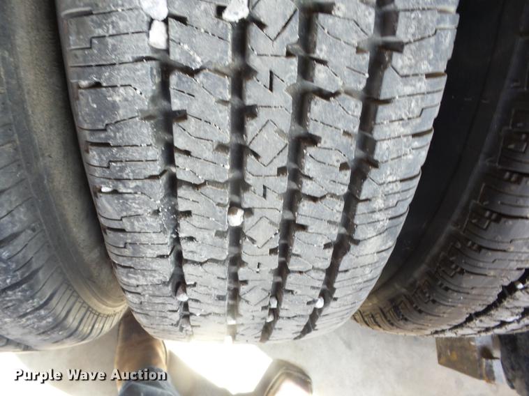 image for item EI9916 (4) 9.50R16.5LT tires and wheels