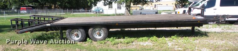 image for item EI9919 1993 Blair equipment trailer