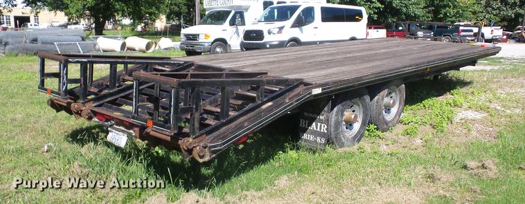 image for item EI9919 1993 Blair equipment trailer
