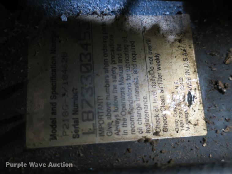 image for item EO9351 John Deere 316 lawn mower