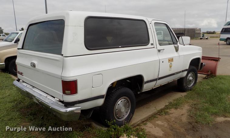 image for item ER9089 1989 GMC Jimmy SUV