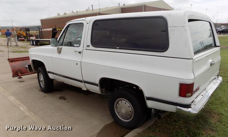 image for item ER9089 1989 GMC Jimmy SUV