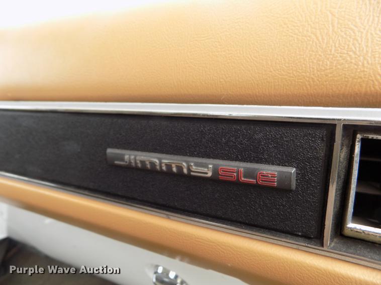 image for item ER9089 1989 GMC Jimmy SUV