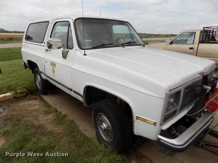 image for item ER9089 1989 GMC Jimmy SUV