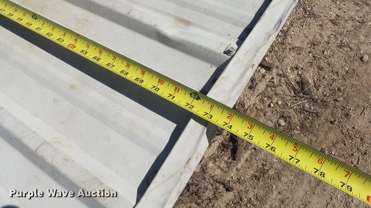 image for item ES9442 (2) steel dugout awnings