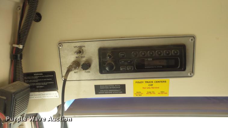 image for item FE9202 1998 Blue Bird TC2000 school bus