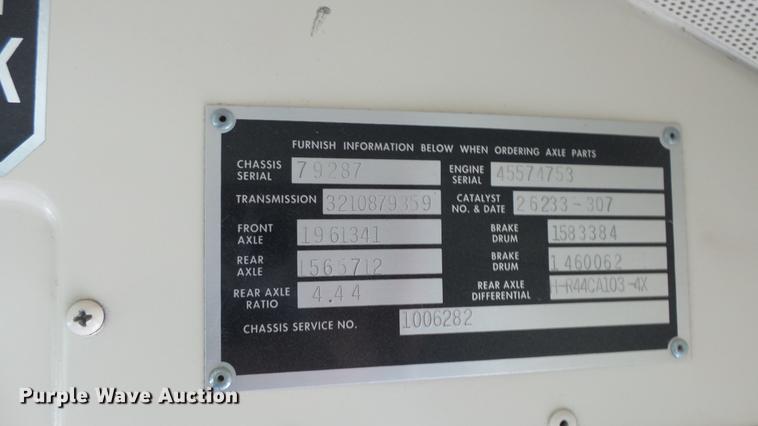 image for item FE9202 1998 Blue Bird TC2000 school bus