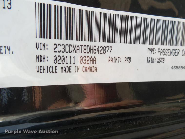 image for item FT9756 2013 Dodge Charger Police