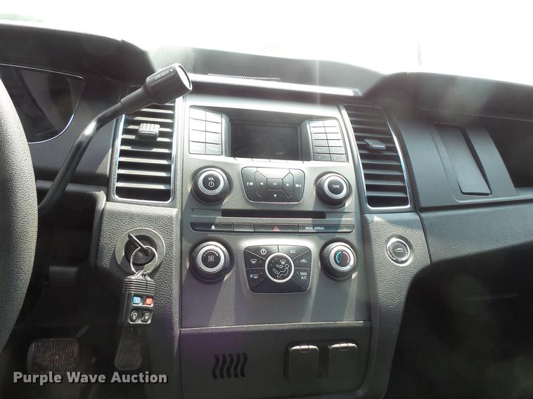 image for item FT9758 2013 Ford Taurus Police Interceptor