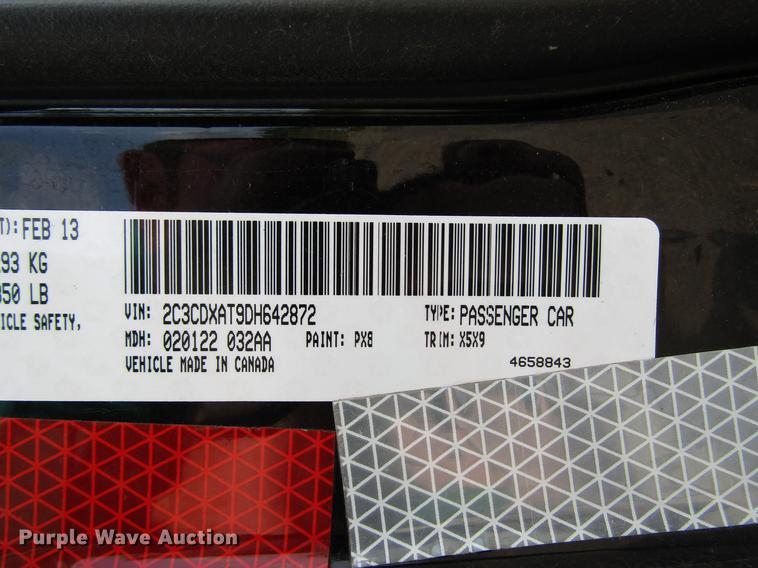 image for item FT9761 2013 Dodge Charger Police