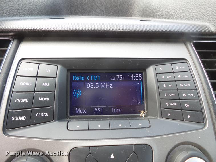 image for item FT9763 2013 Ford Taurus Police Interceptor